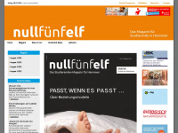 nullfuenfelf.com Webseite Vorschau