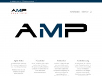 amp-solutions.de Webseite Vorschau
