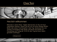 chez-toni.ch Webseite Vorschau