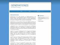 generationen-compendium.de Webseite Vorschau