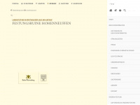 festungsruine-hohenneuffen.de Webseite Vorschau