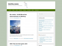 leichte.news Webseite Vorschau