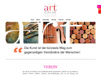 artdialog.ch Webseite Vorschau