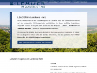 leader-kreis-hz.de Webseite Vorschau