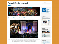 daniel-kindermusical.de Webseite Vorschau