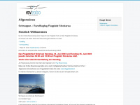 aviation-events.eu Webseite Vorschau