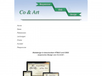 co-art-webdesign.de Webseite Vorschau
