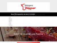 metzgerei-kuepper.com Webseite Vorschau