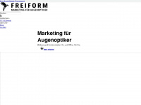 freiform.com Webseite Vorschau