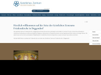 geistlicheszentrum-friedenskirche.de Webseite Vorschau