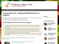 friteuse-ohnefett.net Webseite Vorschau