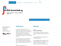 flueck-haustechnik.ch Webseite Vorschau