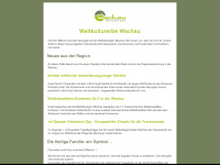 weltkulturerbe-wachau.org Webseite Vorschau
