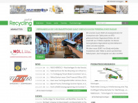 recycling-portal.com Webseite Vorschau