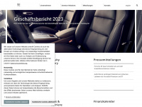 porsche-se.com Webseite Vorschau