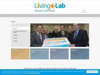 living-lab.org Webseite Vorschau