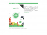 foodfilter.de Webseite Vorschau
