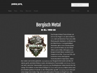 bergisch-metal.de Webseite Vorschau
