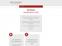 rita-weiske.de Webseite Vorschau