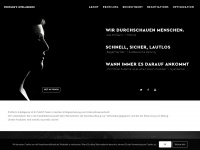 profilersintelligence.com Webseite Vorschau