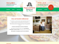pizza-dapietro.de Webseite Vorschau