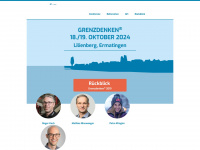 grenzdenken.ch Webseite Vorschau