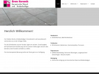 brem-keramik.ch Webseite Vorschau
