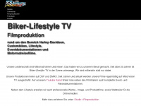 biker-lifestyle.tv Webseite Vorschau