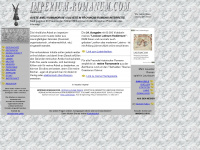imperiumromanum.com Webseite Vorschau