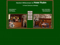 hotel-rubin-online.de Webseite Vorschau