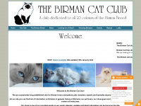 birmancatclub.co.uk Webseite Vorschau