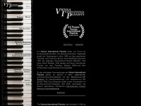 pianists.at Webseite Vorschau