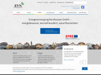 energie-nordhausen.de Webseite Vorschau