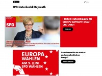 spd-bayreuth.de Webseite Vorschau