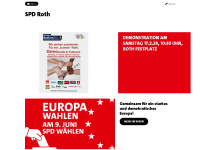 spd-roth.de Webseite Vorschau