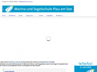 segelschule-plau.de Webseite Vorschau