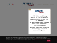 antonius-tenne.de Webseite Vorschau