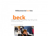 beckfoto.de Webseite Vorschau