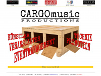 cargomusic.ch Webseite Vorschau
