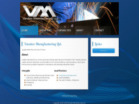vandexmanufacturing.ca Webseite Vorschau