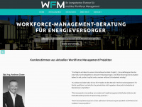 wfm-beratung.de Webseite Vorschau
