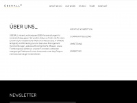 uberall-scene.com Webseite Vorschau