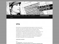 beatrix-binder.de Webseite Vorschau