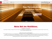 sentiotec.com Webseite Vorschau