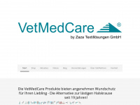 vetmedcare.net Webseite Vorschau