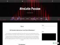 afrolatinpassion.nl Webseite Vorschau