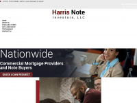 harrisnote.com Webseite Vorschau