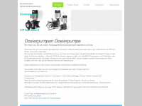 membrandosierpumpe.com Webseite Vorschau