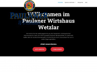 paulaner-wirtshaus-wetzlar.de Webseite Vorschau