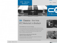 cm-classics.de Webseite Vorschau